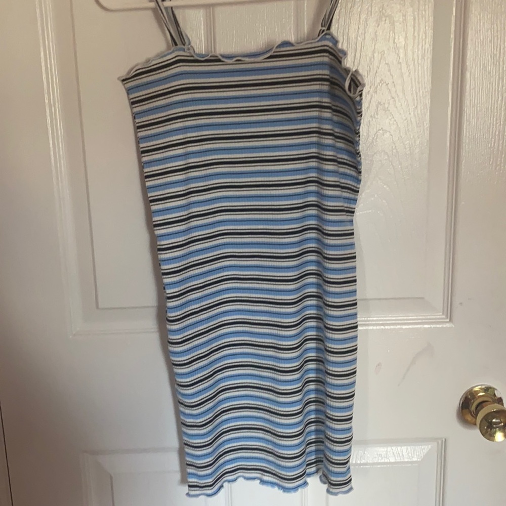 Cute spaghetti strapped dress!